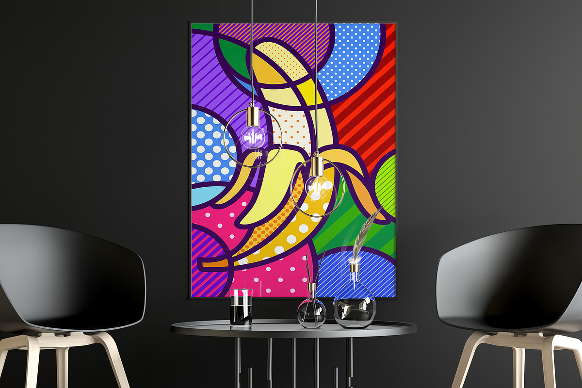JUICY FRUITS Pop Art Collection XXL, a Food Illustration by Lilli Jemska Studio (Photo 4 of 5)