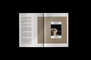 Minimalist Editorial Magazine Layout, a Magazine Template by Lunaria (Thumbnail 7 of 11)