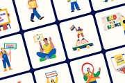 Awareness Illustration Art Set, an Education Illustration by Creative Stall (Thumbnail 5 of 9)