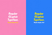 Glyphie, Playful Display Font., a Handwritten Font by Kaikhia (Thumbnail 7 of 8)