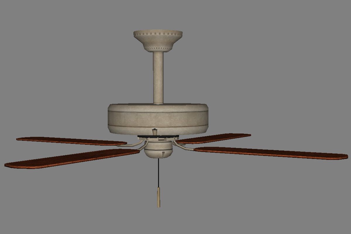 Ceiling_Fan, an Object 3D Model by 2dawngames (Photo 2 of 2)