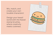 Kawaii Procreate stamp brushes, a Brush Add-On by Veronika Gotovceva (Thumbnail 2 of 4)