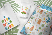 Cute Dinosaurs clipart bundle, an Illustration by ann_etc (Thumbnail 6 of 9)