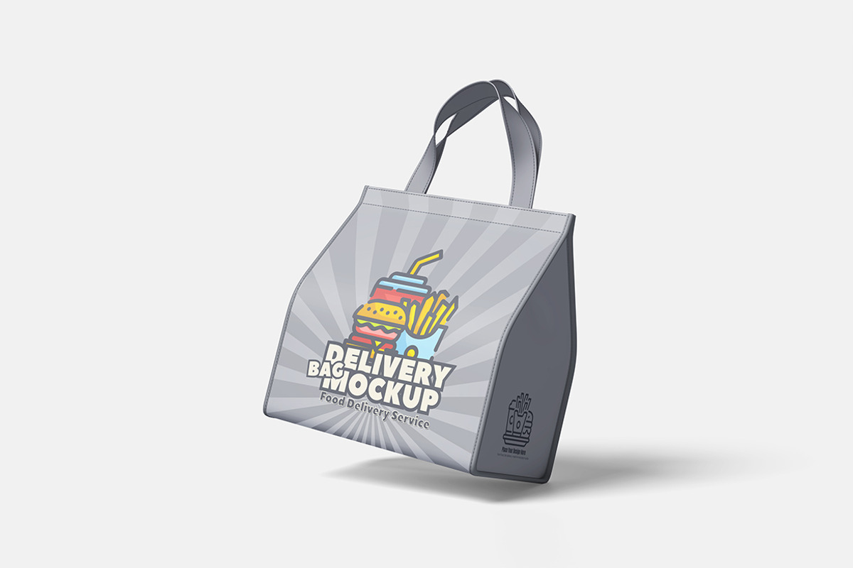 Delivery Bag Mockup, a Product Mockup by bimockup (Photo 3 of 6)