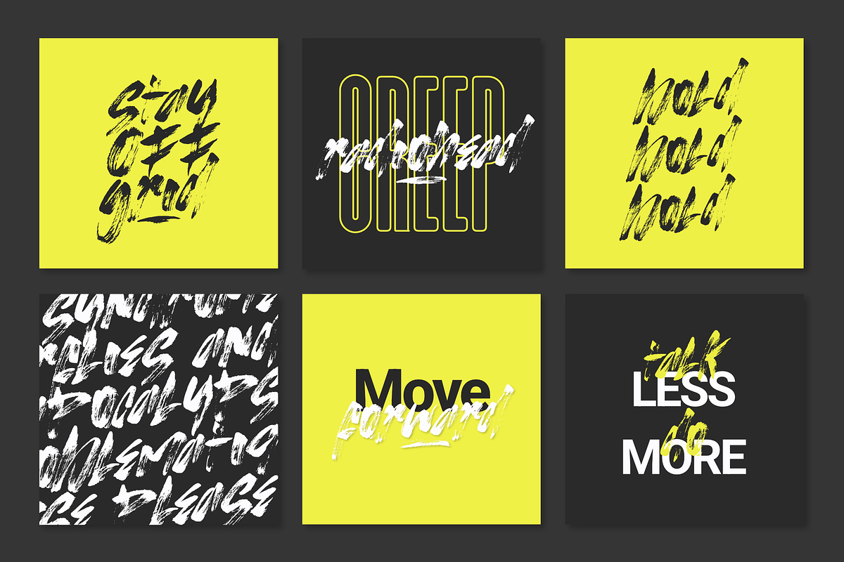 Hypebeast | Raw Brush Font, a Handwritten Font by Ardana Creative (Photo 7 of 15)