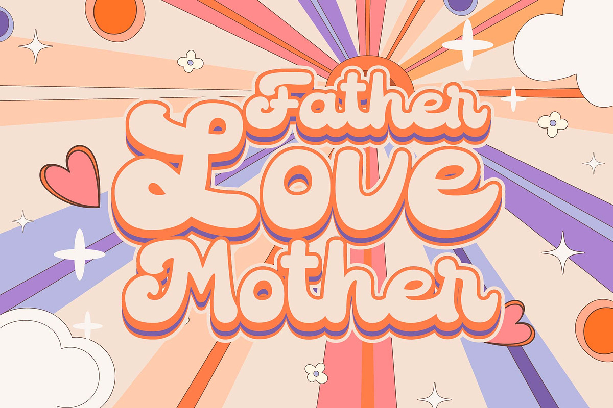 The Retro - Retro Font, a Script Font by Densu Creative (Photo 4 of 7)