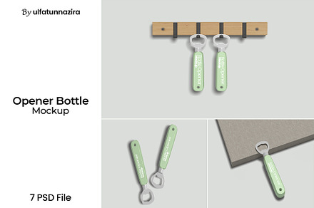 Opener Bottle Mockup