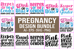 Pregnancy Quotes SVG Bundle, a Healthcare Illustration by RaiihanCrafts