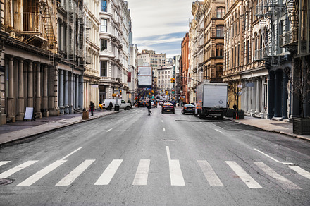 New york city manhattan soho street stock photo containing new and york, an Architecture Photo by New York Art Store
