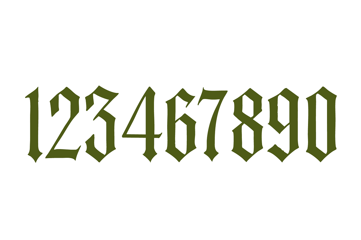 Medieval Sword Blackletter font, a Blackletter Font by Mark Skitsky (Photo 7 of 7)