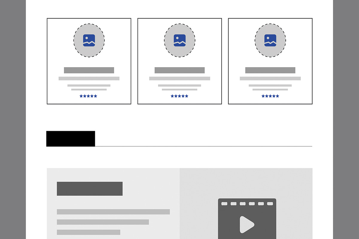Web Wireframe for UXUI Projects, a Wireframe Template by MightyDesign (Photo 5 of 9)