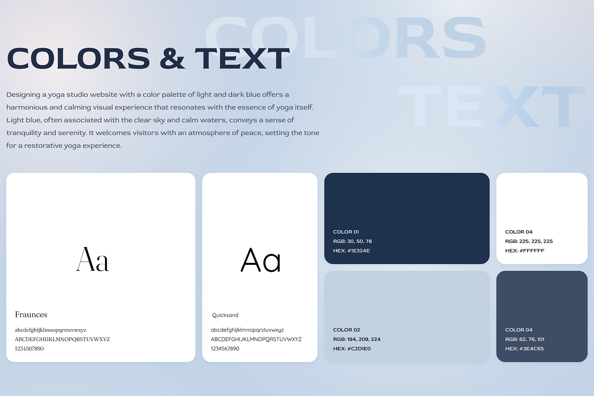 Landing page for Yoga Studio WIX, a Wix Template by Wixify Studio (Photo 4 of 8)