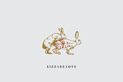 VINTAGE RABBIT LOGO & ILLUSTRATION, a Branding & Logo Template by Uncle Wiel (Thumbnail 4 of 13)