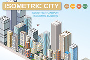 Large isometric city, an Education Illustration by AlexZeL (Thumbnail 1 of 3)