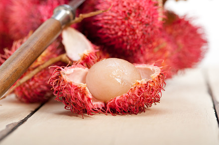 Fresh rambutan fruit featuring rambutan, fruit, and food, a Food & Drink Photo by keko64