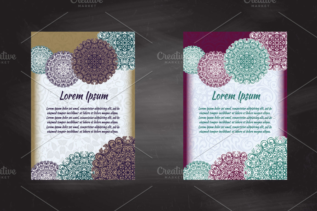 Set of wedding 28 elements, an Invitation Template by BEZIL-ART (Photo 13 of 15)