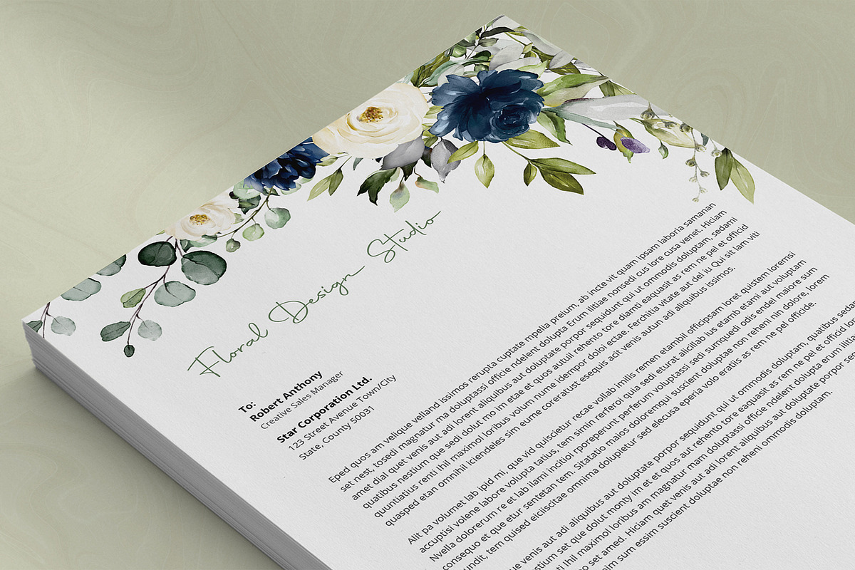 Letterhead, a Stationery Template by DesignDevisers (Photo 6 of 10)