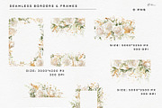 White roses and greenery, an Object Illustration by ollalya (Thumbnail 3 of 8)