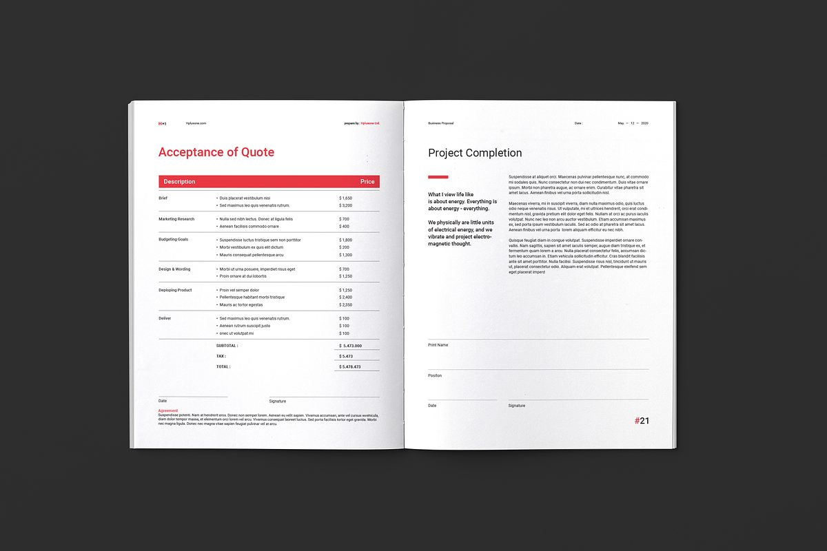 Business Proposal, a Brochure Template by BOXKAYU (Photo 11 of 14)