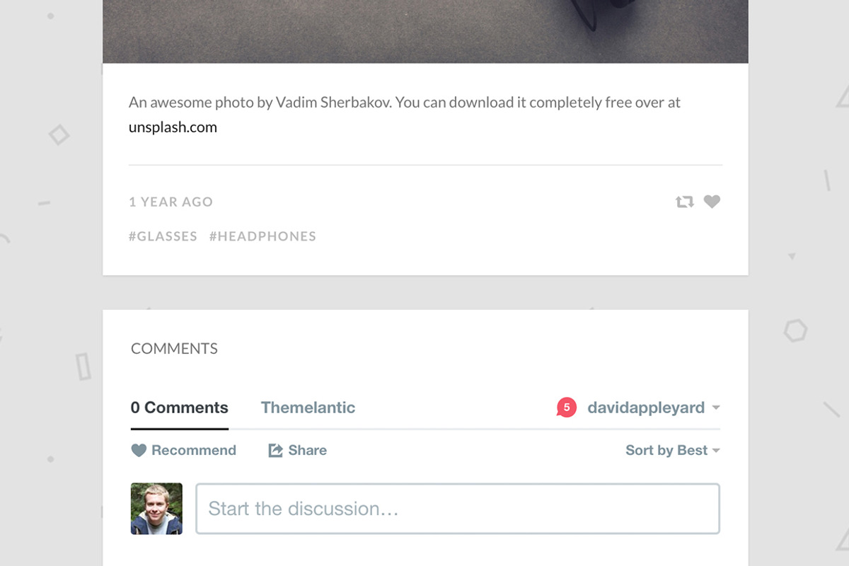 Memories Tumblr Theme, a Websites & App Template by Themelantic (Photo 5 of 5)