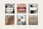Aesthetic Beauty Instagram Template, a Social Media Template by Instprofi | Studio Estimo (Thumbnail 3 of 7)