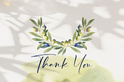 Olive Branches Watercolor Clipart, a Food Illustration by YarovaArt (Thumbnail 28 of 28)