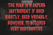 Zloomad Dripping Display Font, a Handwritten Font by Maulana Creative (Thumbnail 4 of 7)