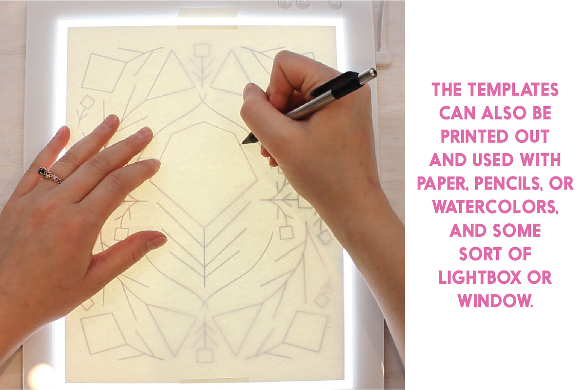 Folksy Wreaths & Bouquets Templates, an Illustration by On the Mark Designs (Photo 6 of 16)
