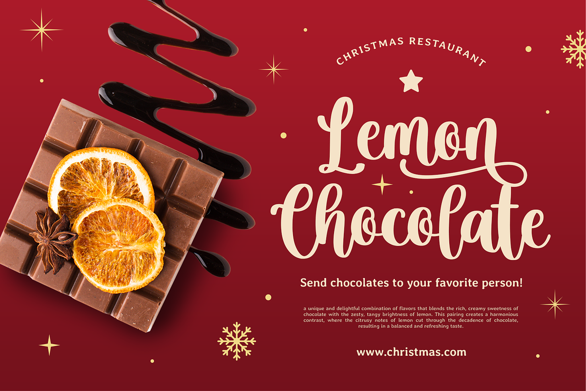 Christmas Ambience, a Script Font by Mozatype (Photo 5 of 10)