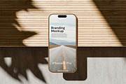 Realistic iPhone Mockup For Branding, an iPhone Mockup by SimpangGraphics (Thumbnail 2 of 5)