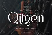 Qifgen Modern Serif Font, a Serif Font by Perfectype (Thumbnail 1 of 8)