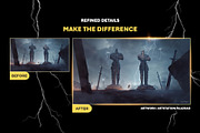 75+ PNG Cutout Lightning Bolt Effect, an Object Graphic by Mikel Blazgad (Thumbnail 5 of 10)