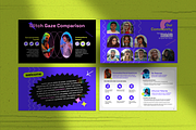 Glitch Gaze Pitch Deck Template, a Presentation Template by theBrandLab.io (Thumbnail 4 of 7)