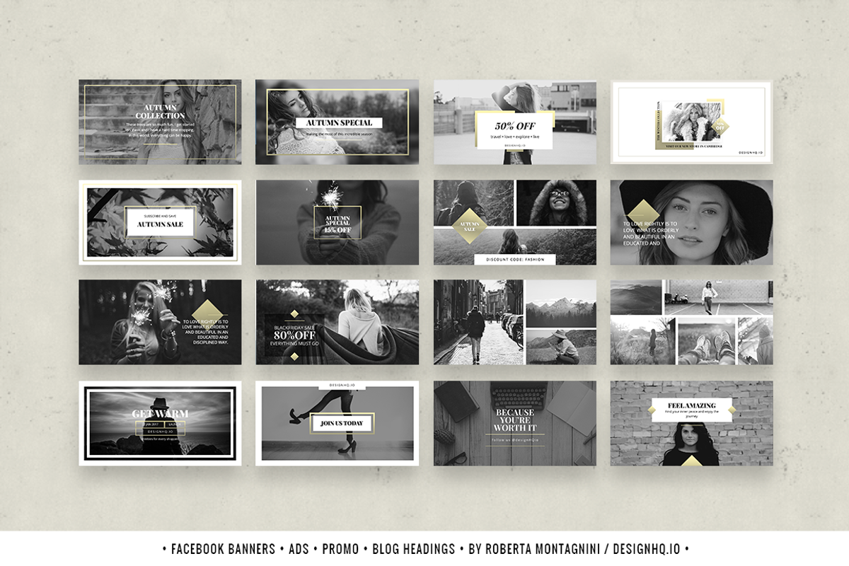 So Chic! Social Media Pack, a Social Media Template by DESIGN HQ (Photo 8 of 10)