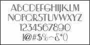 Showcard Multiline JNL, a Sans Serif Font by Jeff Levine Fonts (Thumbnail 3 of 5)
