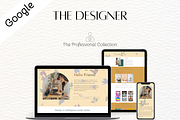 Google Site Theme | The Designer, a HTML Template by She Designs Things (Thumbnail 2 of 10)