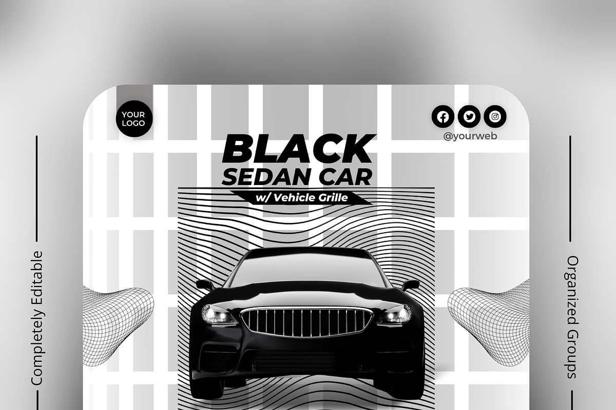 Automotive & Tech Design Templates I, a Social Media Template by Exceptionalways (Photo 17 of 36)