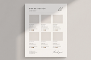 Simple Line Sheet Template Canva, a Marketing Template by frommakertomaker (Thumbnail 4 of 7)