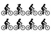 Woman Cyclists on Road Bikes, an Illustration by Amazin_art (Thumbnail 4 of 9)