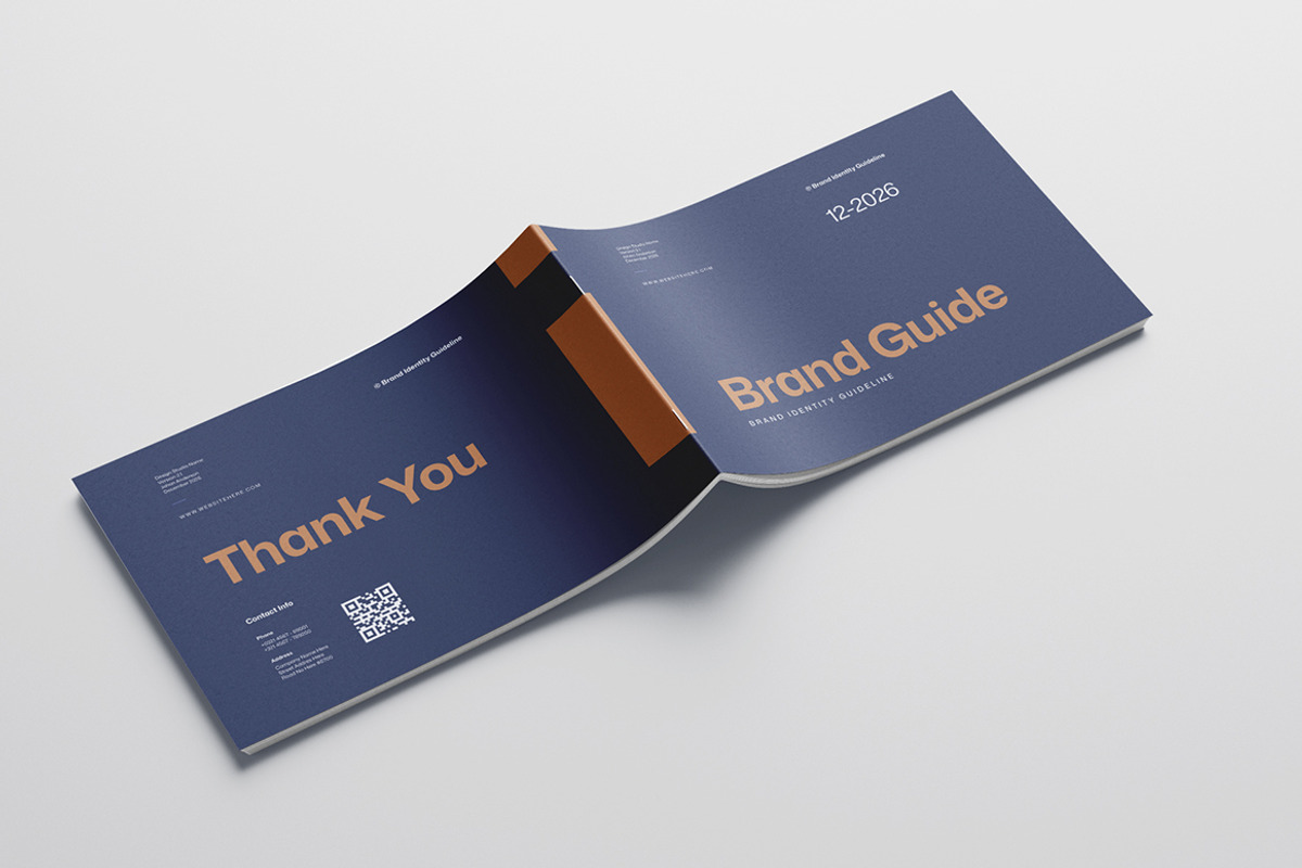 Brand Guidelines Layout | Word & EPS, a Brochure Template by HiveArts (Photo 13 of 13)