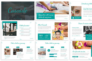 Cascade - Beauty Keynote Template