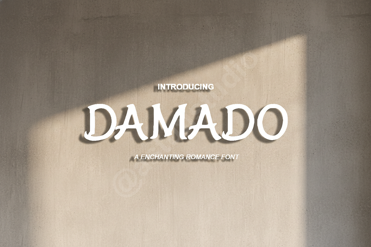 Damado Typeface - Elegant High-Contr, a Font by Astuti Studio (Photo 1 of 15)
