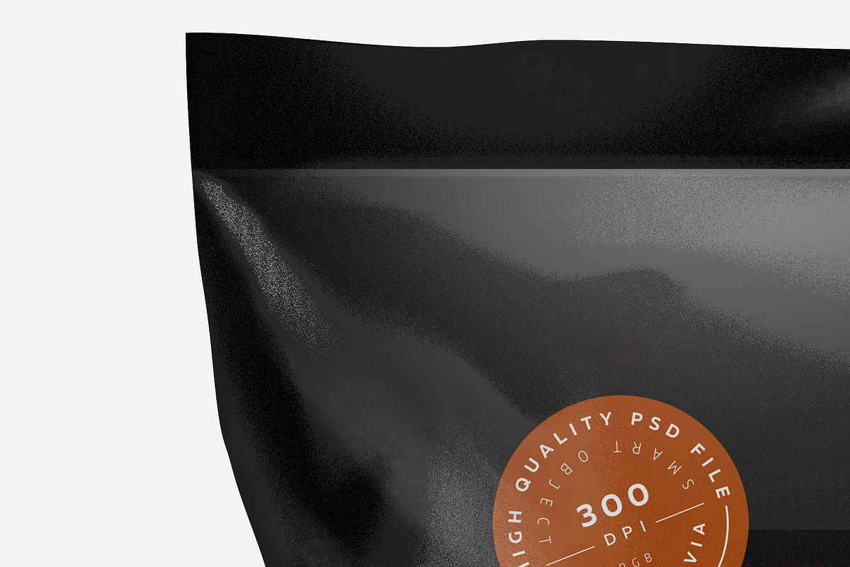 Black Plastic Bag Mockup, a Packaging Mockup by Reformer Mockup (Photo 2 of 6)