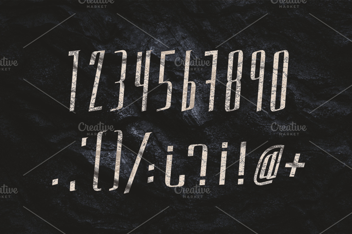 Great Man font preview 4