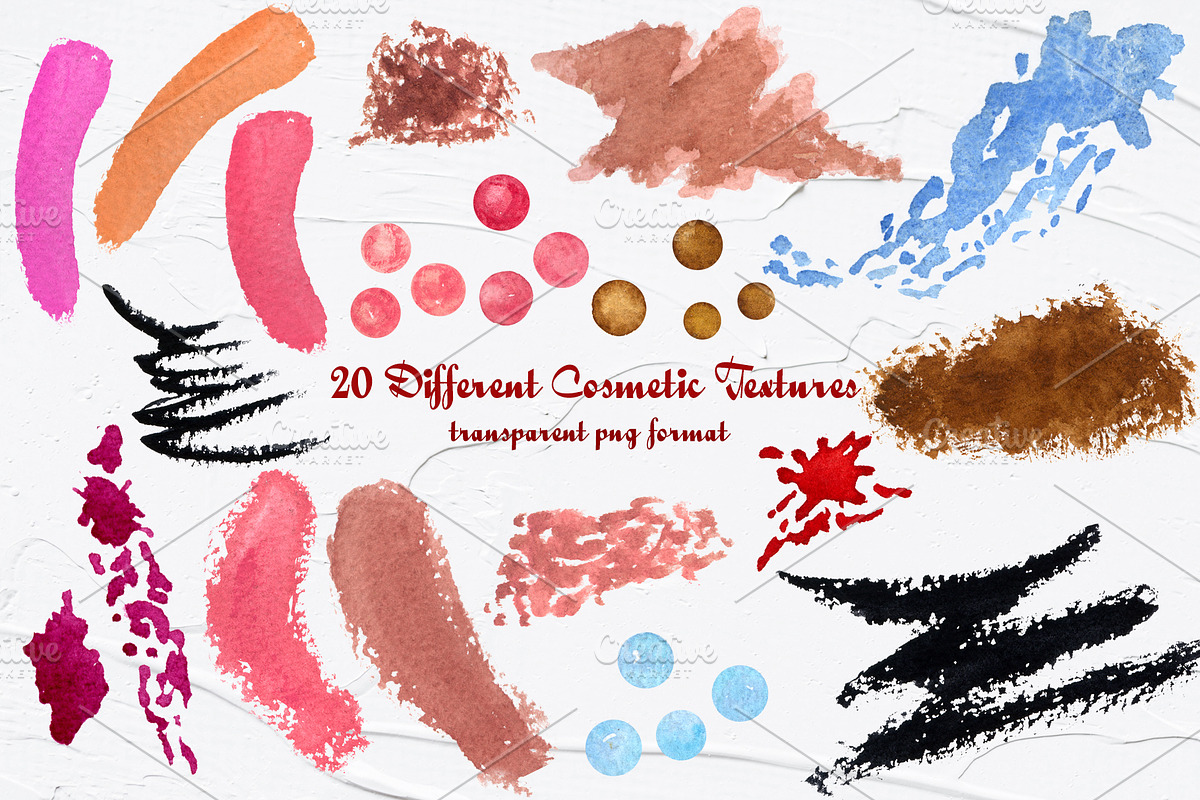 Make Up Watercolor Set, an Object Illustration by BarvArt (Photo 4 of 13)