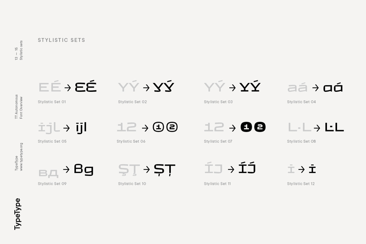 TT Autonomous, a Sans Serif Font by TypeType (Photo 13 of 15)