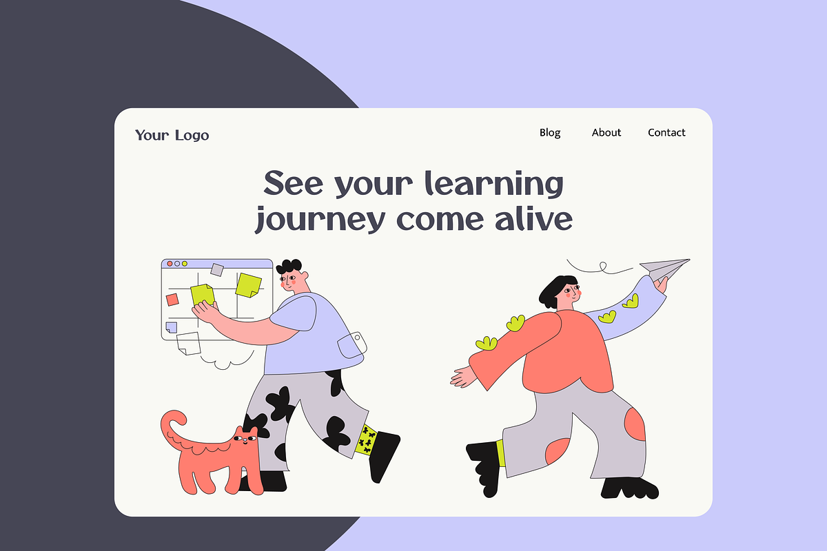 Illustrations for Online Courses, an Education Illustration by Somewhat Brilliant (Photo 4 of 6)