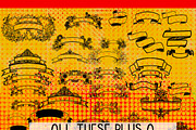 Banner brush set for procreate, a Brush Add-On by Courtney Leigh creates (Thumbnail 2 of 2)