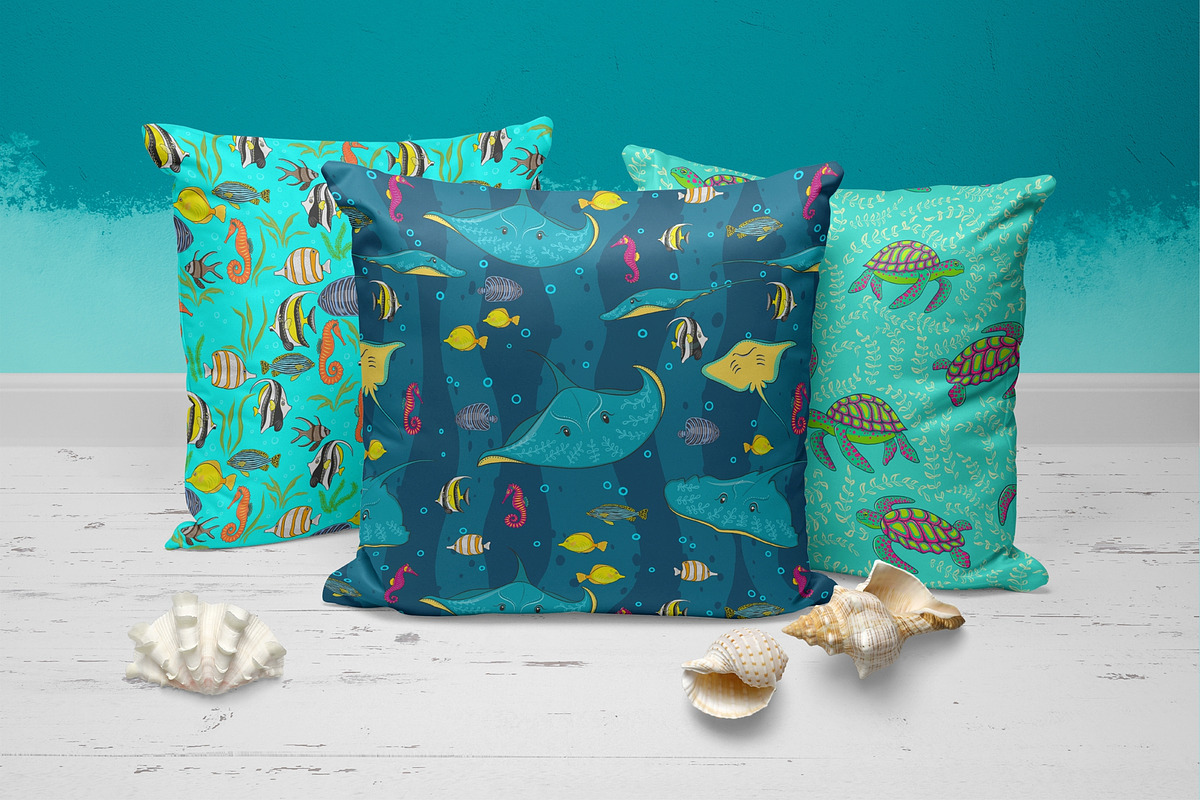 SEA CREATURES, an Animal Illustration by Irina Skaska (Photo 7 of 12)