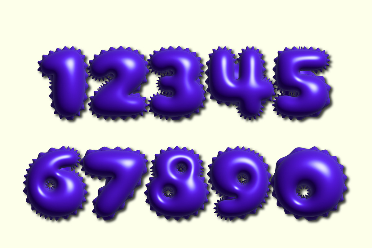 Glossy Inflate Balloon Text Effect preview 2